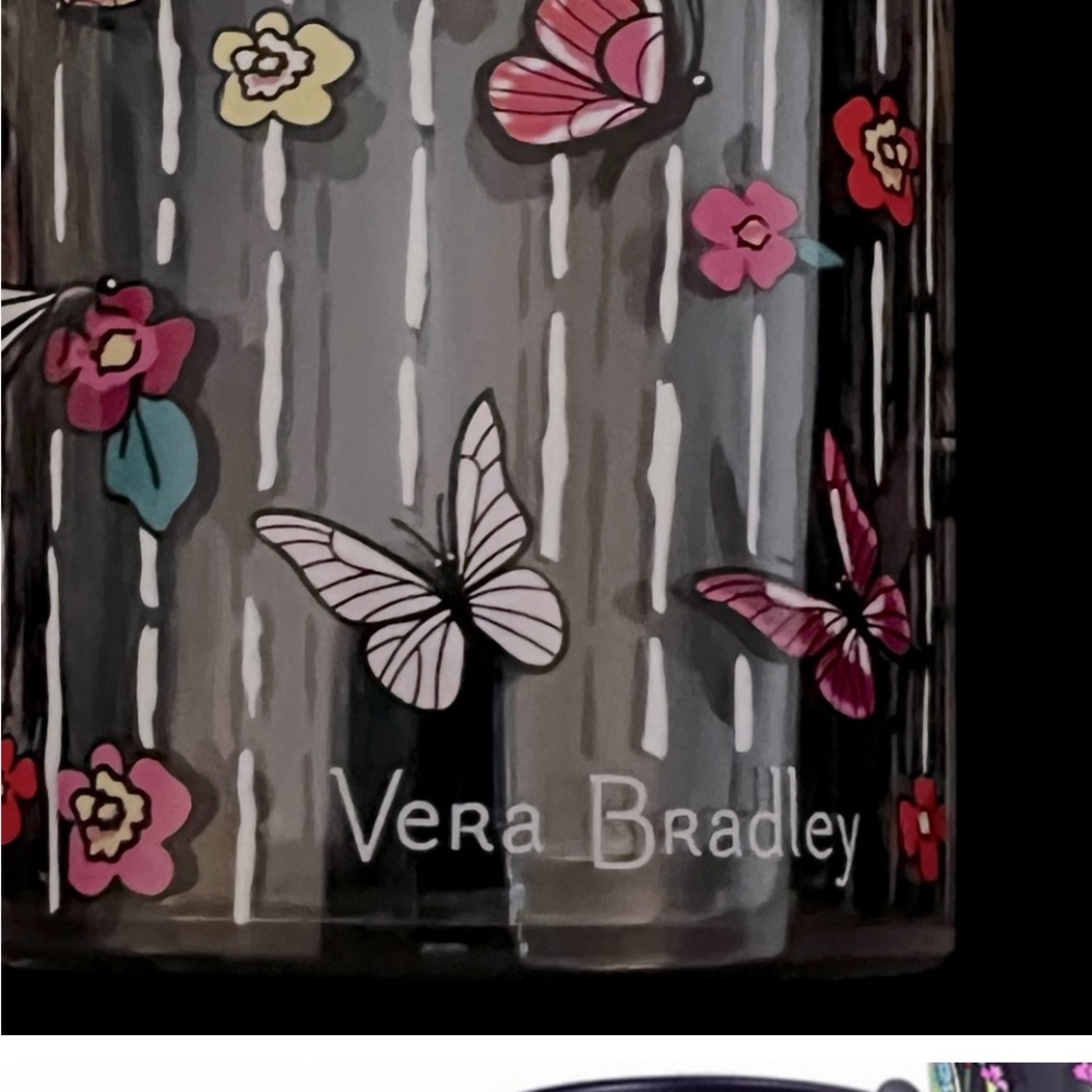 NWT Vera Bradley Itsy Ditsy travel mug - Picture 6 of 6